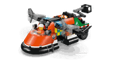 Lego City Airplane, Service Truck & Hovercraft Remix 60505