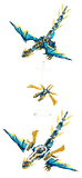 Lego Ninjago Elemental Dragon vs. The Empress Mech 71796