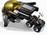 Lego DC Comics Batman Mobile Bat Base 76160