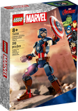 LEGO MARVEL Captain America Construction Figure 76258