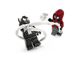 Lego Marvel Venom Mech Armor vs. Miles Morales 76276