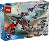 LEGO Marvel Captain America vs. Red Hulk Battle 76292