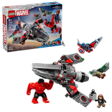 LEGO Marvel Captain America vs. Red Hulk Battle 76292