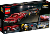 LEGO Speed Chevrolet Corvette C8.R Race Car and 1969 Chevrolet Corvette 76903