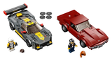 LEGO Speed Chevrolet Corvette C8.R Race Car and 1969 Chevrolet Corvette 76903