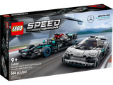 LEGO Speed Mercedes-AMG F1 W12 E Performance & Mercedes-AMG Project One 76909