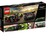 LEGO Speed Aston Martin Valkyrie AMR Pro and Aston Martin Vantage GT3 76910