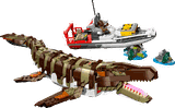 LEGO Brick-Built Mosasaurus Boat Mission 76974