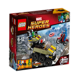 Lego Marvel Super Heroes Captain America vs Hydra 76017