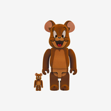 Bearbrick Tom & Jerry Jerry Flocky Ver. 100% & 400% Set