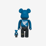 Bearbrick Rene Magritte L'oiseau De Ciel / La Belle Societe 100％ & 400％ Set
