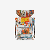 Bearbrick Andy Warhol x Jean-Michel Basquiat #4 1000%