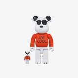 Bearbrick Peanuts Joe Cool 100% & 400% Set