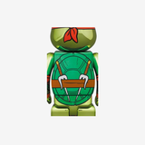 Bearbrick TMNT Raphael Chrome 100% & 400% Set