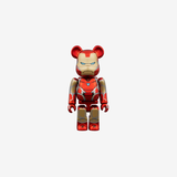 Bearbrick Marvel Iron Man Mark 85 Chrome Ver. 100％ & 400％