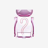 Bearbrick Pink Panther Chrome 100% & 400% Set