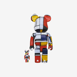 Bearbrick Piet Mondrian 100％ & 400％ Set