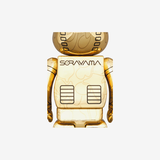 Bearbrick x BAPE x Hajime Sorayama Baby Milo 100% & 400% Set Gold