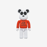 Bearbrick Peanuts Joe Cool 100% & 400% Set
