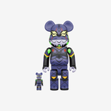 Bearbrick Evangelion Unit 13 New Paint Ver. 100% & 400% Set