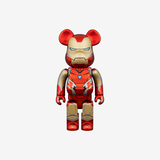 Bearbrick Marvel Iron Man Mark 85 Chrome Ver. 100％ & 400％