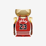 Bearbrick NBA Michael Jordan 1985 Rookie Jersey 100% & 400% Set