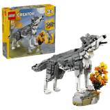 LEGO Creator Forest Animals: Gray Wolf 31393