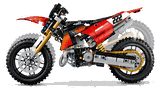 LEGO Technic Ducati Desmo450 MX Factory Motorcycle 42238