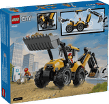 Lego City Yellow Backhoe Loader 60480