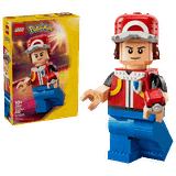 LEGO Pokémon Up-Scaled Red Minifigure 40868