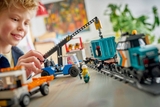 Lego City Harbor Freight Train with Crane & Truck 60509