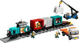 Lego City Harbor Freight Train with Crane & Truck 60509
