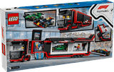 Lego F1® Truck with RB20 & AMR24 F1® Cars 60445