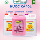 Nước xả 10L Siêu Thơm, Lovely, Garden