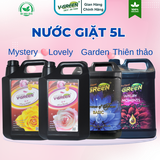 Nước Giặt 5 Lít(Spring garden, Thiên Thảo, Mystery Perfume, Sweet Lovely)