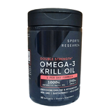 Sports Research Omega-3 Krill Oil 1000mg, 90 Softgels