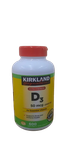 Viên uống bổ sung vitamin Kirkland Signature Extra Strength D3 50 mcg., 600 Softgels