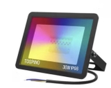 Đèn Pha Led TOSPINO Đèn pha sân vườn, ngoài trời RGB 30W siêu bền,chống thấm nước.