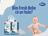 Bỉm Freshbebe cho trẻ sơ sinh có an toàn không?