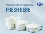 Mách mẹ chọn size bỉm Fresh Bebe cho trẻ sơ sinh phù hợp nhất