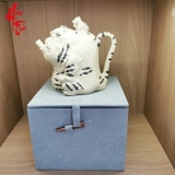 Hổ Hổ Sinh Uy - Nguyên khoán Đoàn Nê - Thủ công - Ấm Tử Sa 300ml
