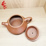 Ấm Tử Sa Hồng Giáng Pha Nê - Như Ý Thạch Bều - 150ml
