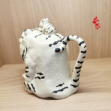Hổ Hổ Sinh Uy - Nguyên khoán Đoàn Nê - Thủ công - Ấm Tử Sa 300ml