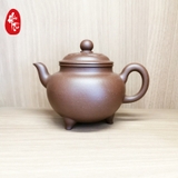 Ấm Tử Sa Đại Bân Như Ý - Tử Nê - Bán Thủ Công 160ml