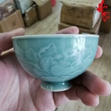 Chén Sứ Long Tuyền Hoa Sen 70ml Đường kính 7.5cm