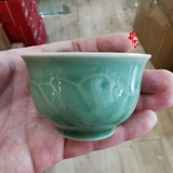 Chén Long Tuyền In Hình Lá Sen (LT23-50ml)