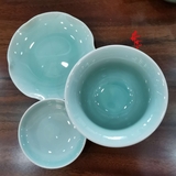Chén Khải Lá Sen Long Tuyền Màu Nhạt (LT28CK-150ml)