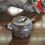 Ấm Gốm Sứ Long Tuyền Hình Hoa Anh Đào LT47AM - 160ml