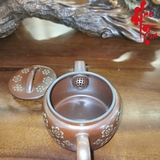 Ấm Gốm Sứ Long Tuyền Hình Hoa Anh Đào LT47AM - 160ml