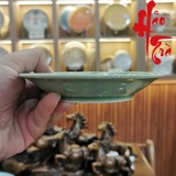 Dĩa Gốm Sứ Long Tuyền Hình Phượng Đậm LT54-D (Đường kính 14cm, cao 3cm)